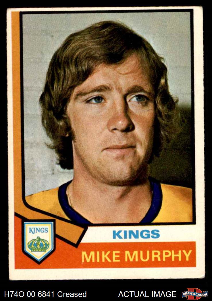 1974 O-Pee-Chee NHL #224 Mike Murphy Kings-Hockey 2 - GOOD - Picture 2 of 3