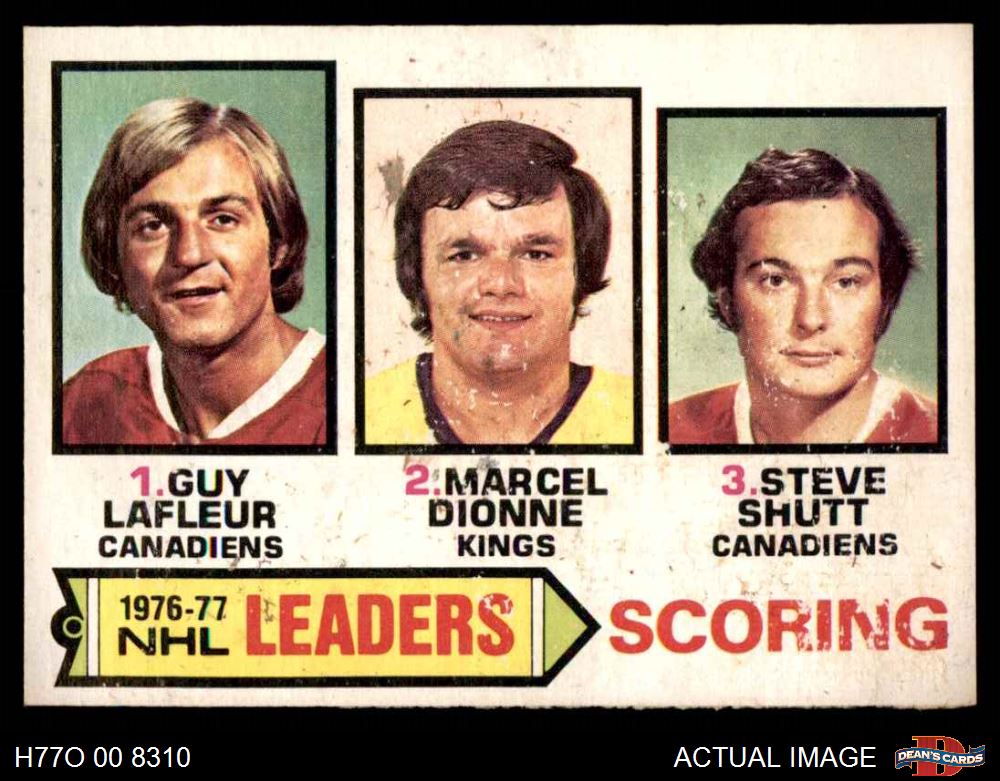 1977 O-Pee-Chee #3 Guy LaFleur Scoring Leaders 1.5 - FAIR