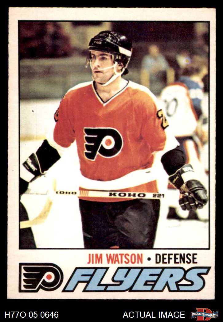 1977 O-Pee-Chee #43 Jim Watson Flyers 6 - EX/MT