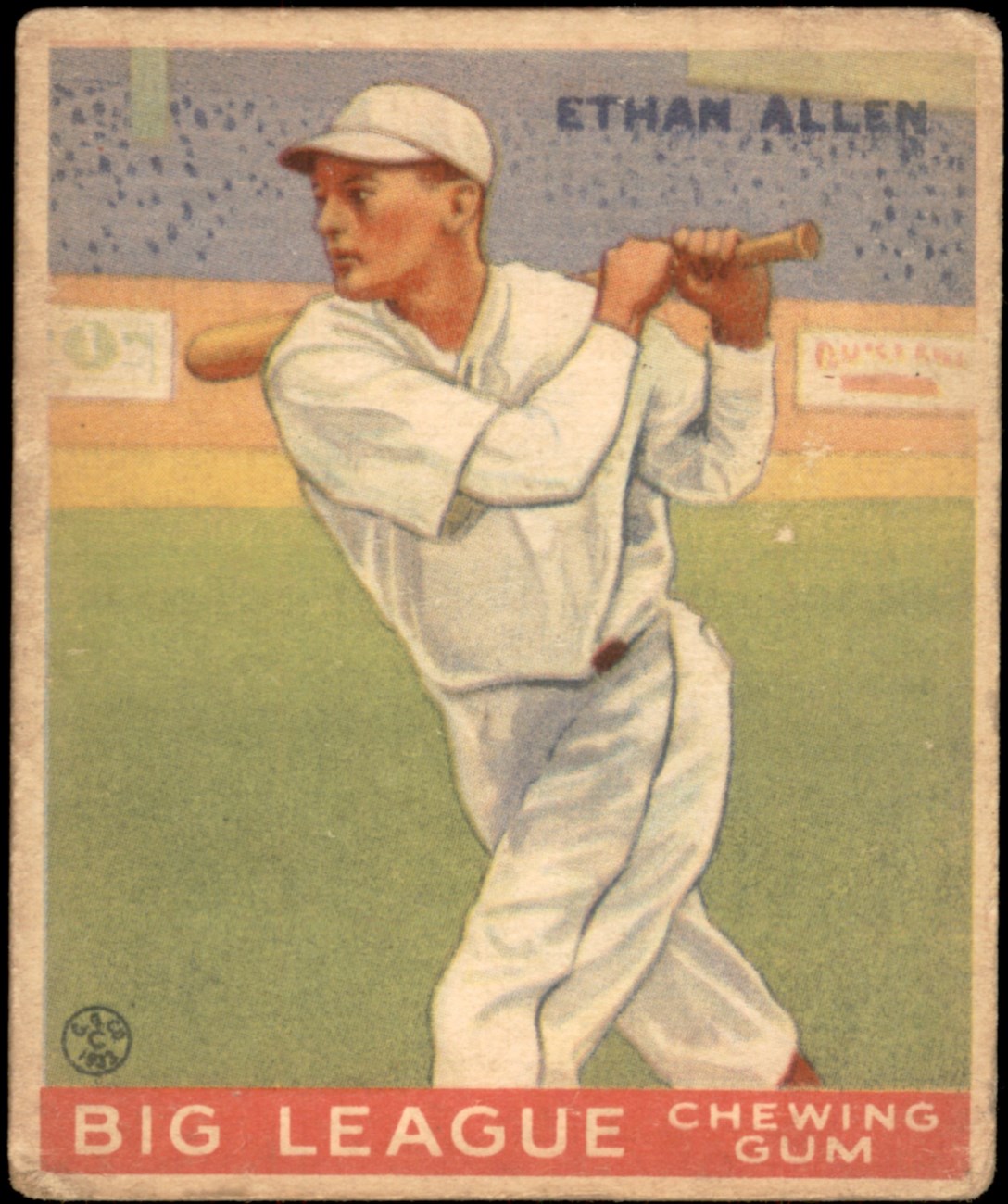 1933 Goudey #46 Ethan Allen Cardinals 1.5 - FAIR - Picture 10 of 17