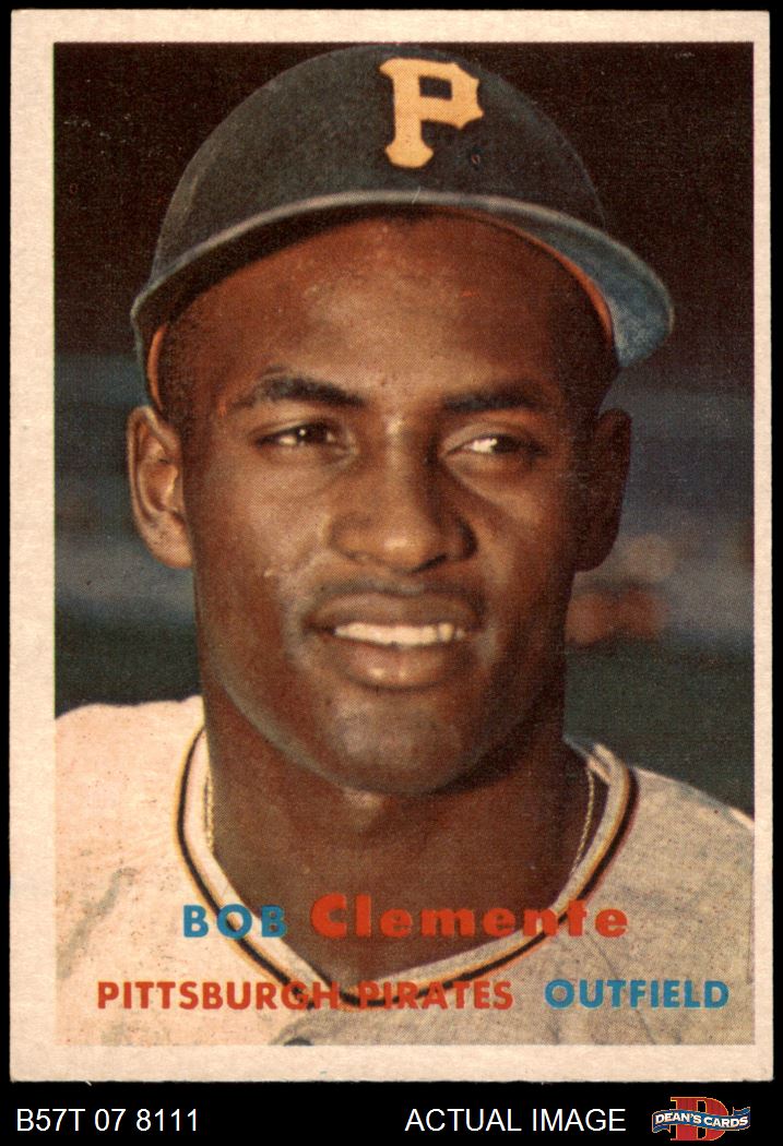 1957 Topps Roberto store Clemente 76 card