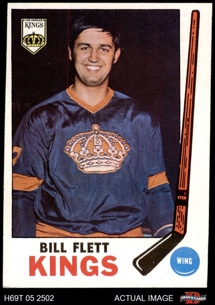 1969 Topps #102 Bill Flett Kings-Hockey 4 - VG/EX