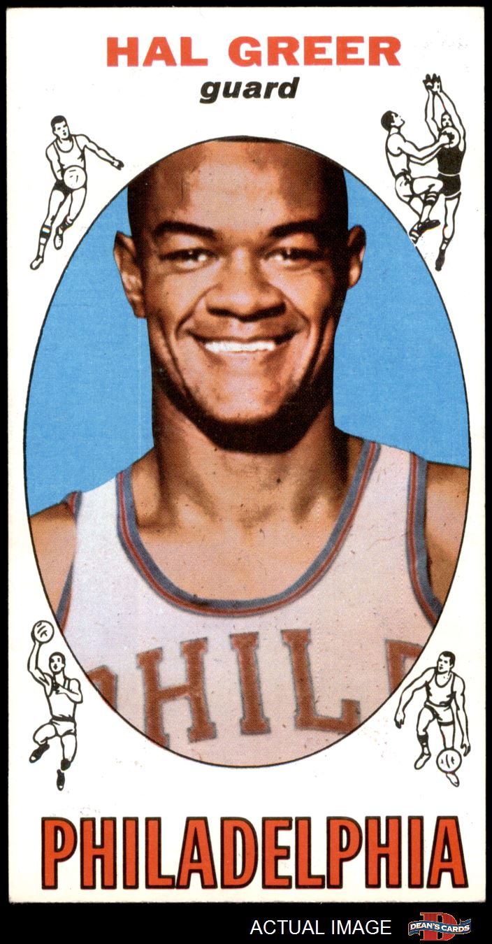 1969 Topps #84 Hal Greer 76ers HOF Marshall  6 - EX/MT