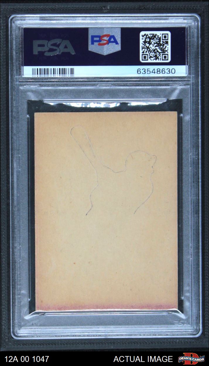 1934 Batter Up #76 Ethan Allen PSA 6 - EX/MT - Picture 3 of 3