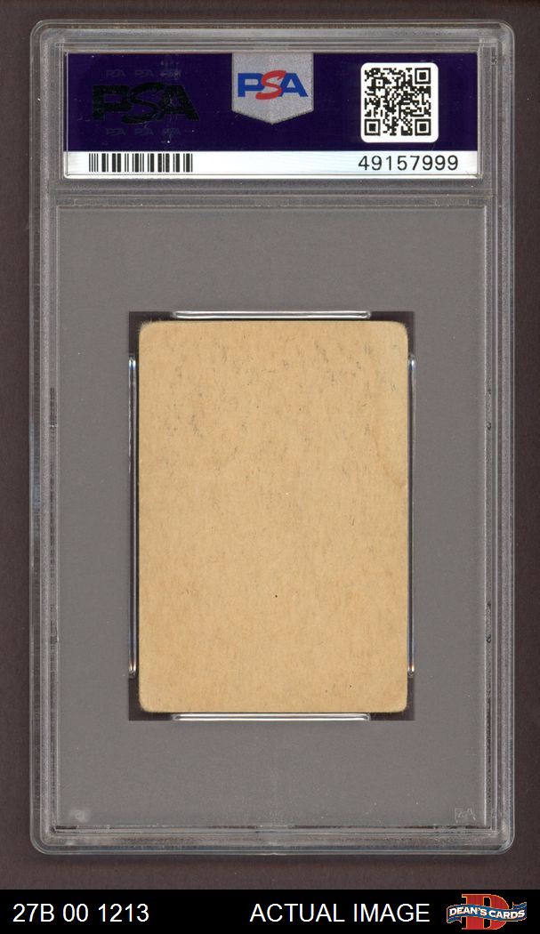 1951 Parkhurst #5 Bert Olmstead Canadiens RC HOF PSA 2 - GOOD - Picture 3 of 3