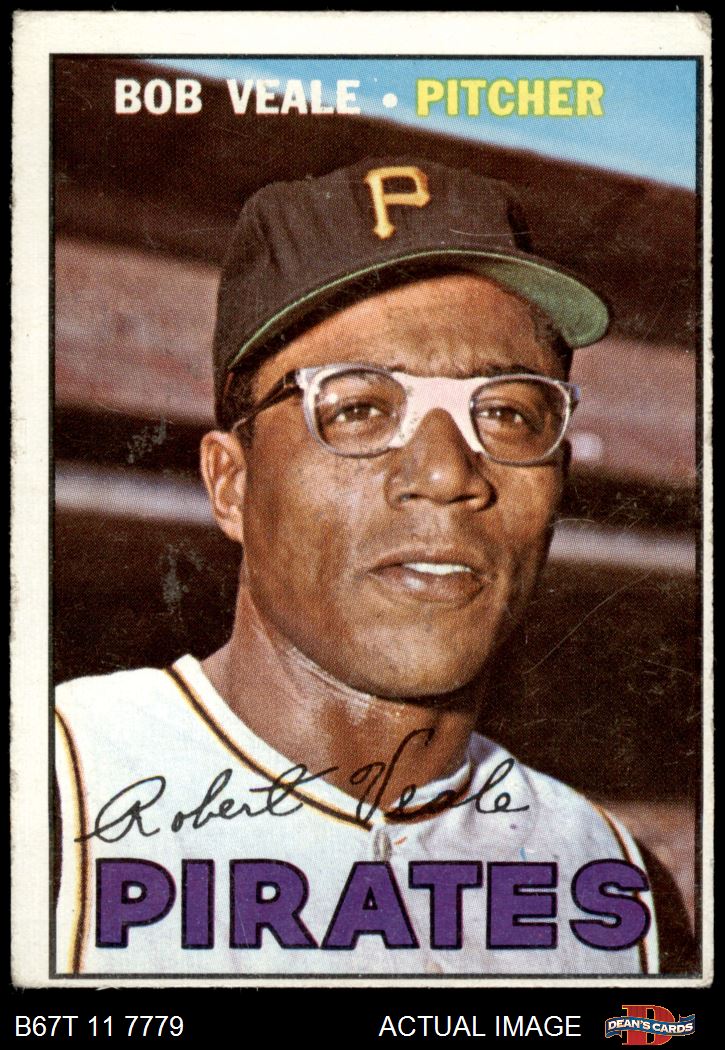 1967 Topps #335 Bob Veale Pirates 1.5 - FAIR