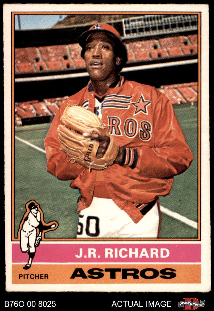 1976 O-Pee-Chee #625 J.R. Richard Astros 4 - VG/EX