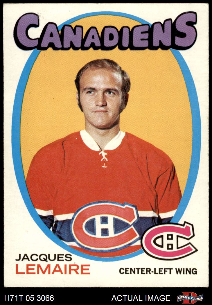 1971 Topps #71 Jacques Lemaire Canadiens HOF 6.5 - EX/MT+ - Picture 2 of 5