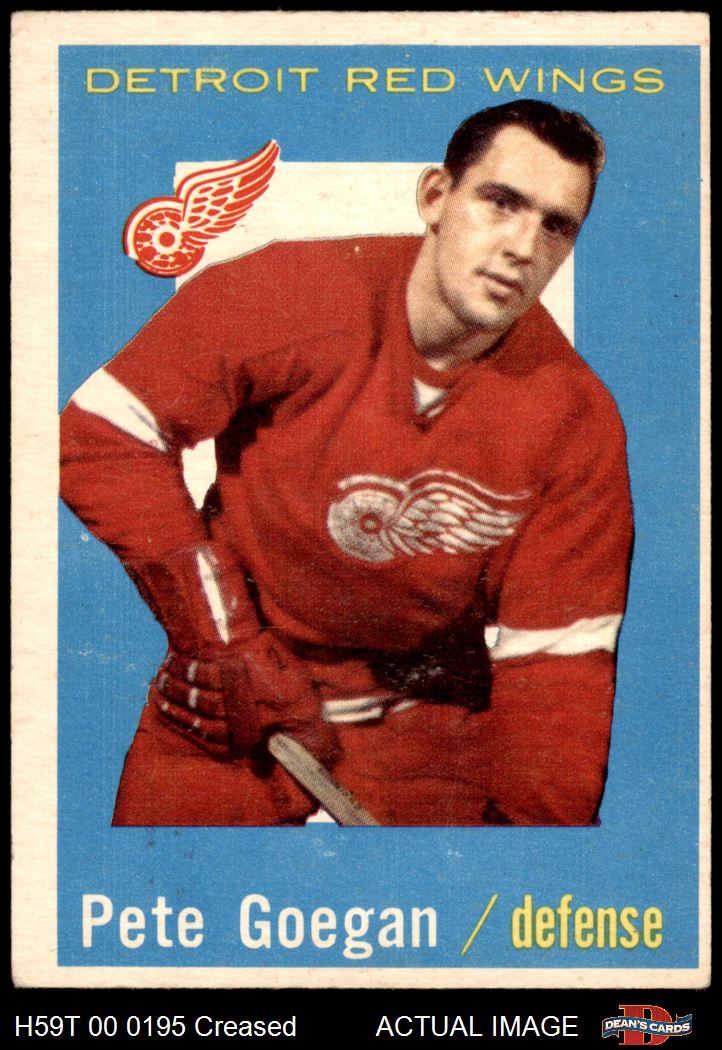 1959 Topps #4 Peter Goegan Red Wings 3 - VG - Picture 2 of 5