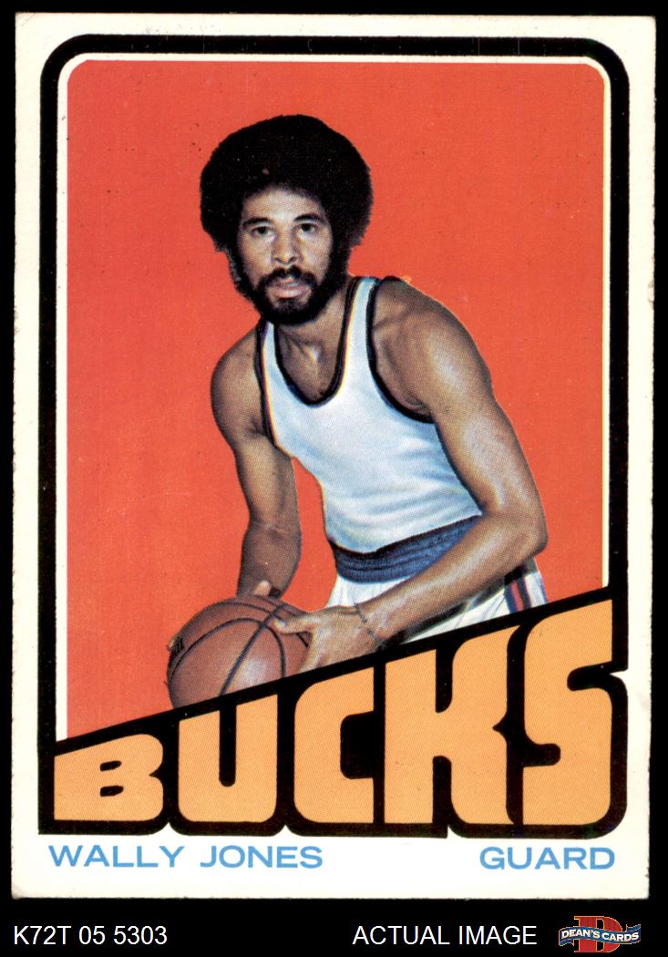 1972 Topps #78 Wally Jones  Bucks Villanova 5 - EX