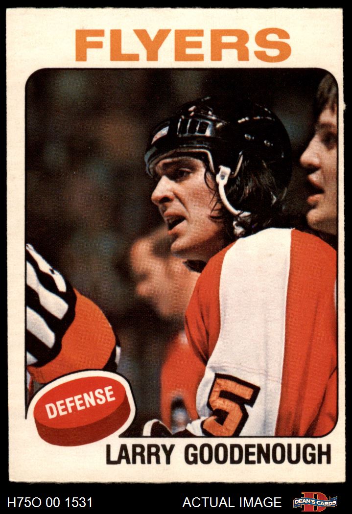 1975 O-Pee-Chee NHL #373 Larry Goodenough Flyers 5 - EX