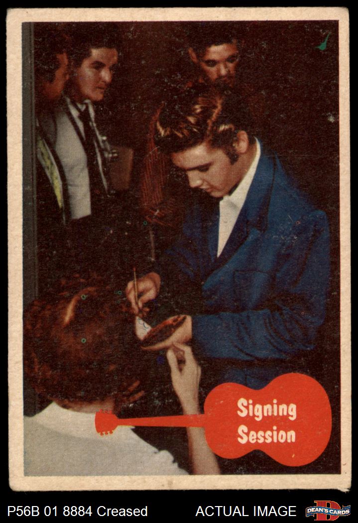 1956 Elvis Presley #18 Signing Session 2 - GOOD