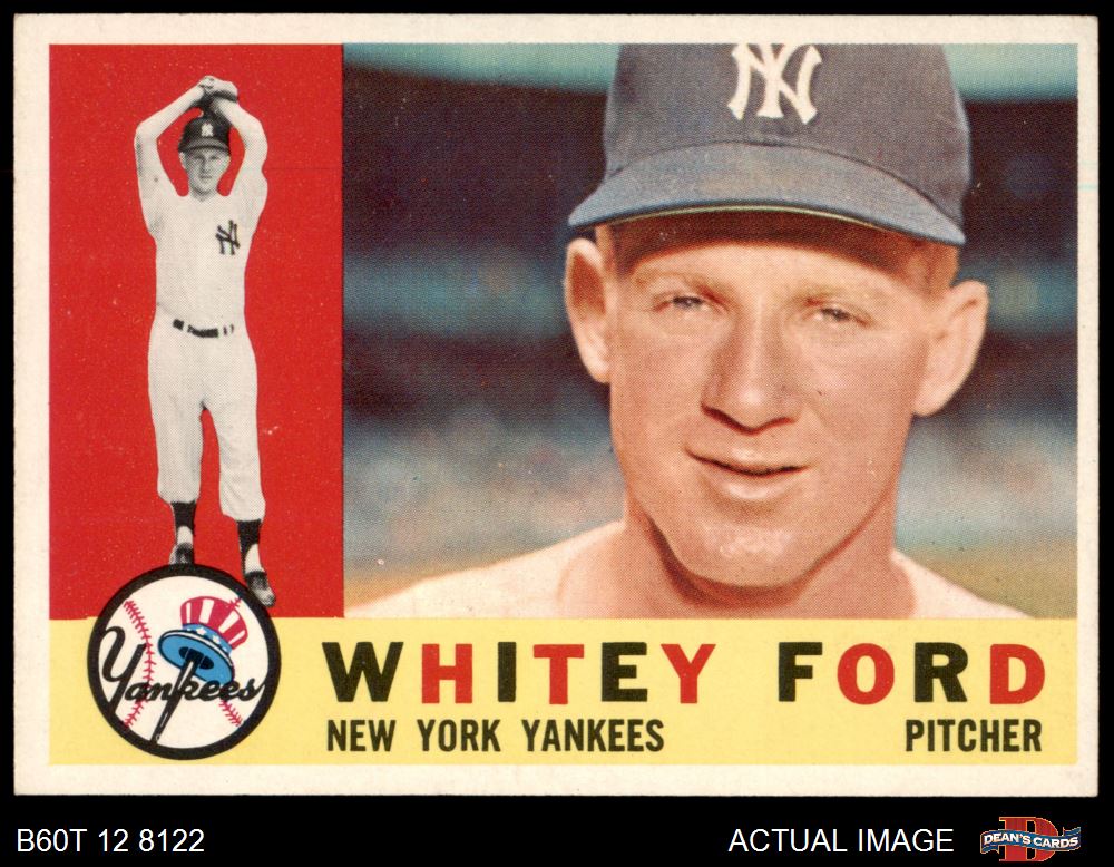 Roger Maris 1960 Topps outlet #377 ⭐ Whitey Ford 1960 Topps #35 ⭐