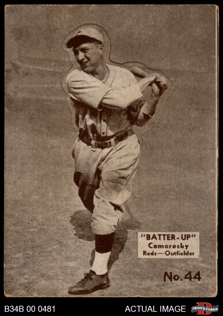 1934 Batter Up #44 Adam Comorosky 3 - VG - Picture 2 of 3