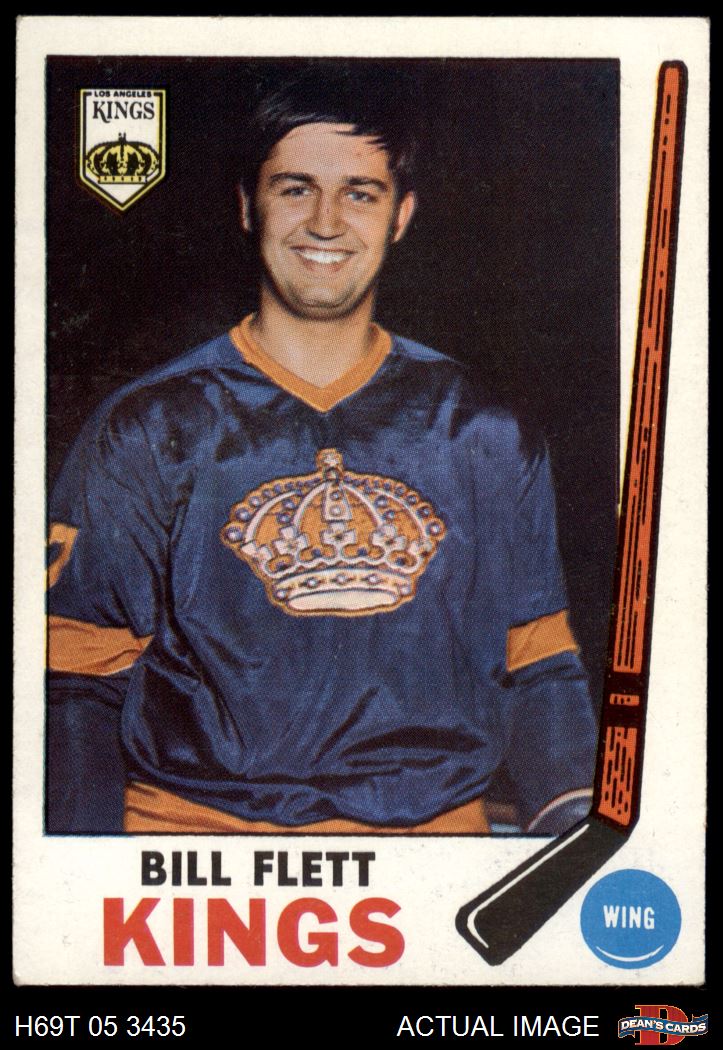 1969 Topps #102 Bill Flett Kings-Hockey 4 - VG/EX