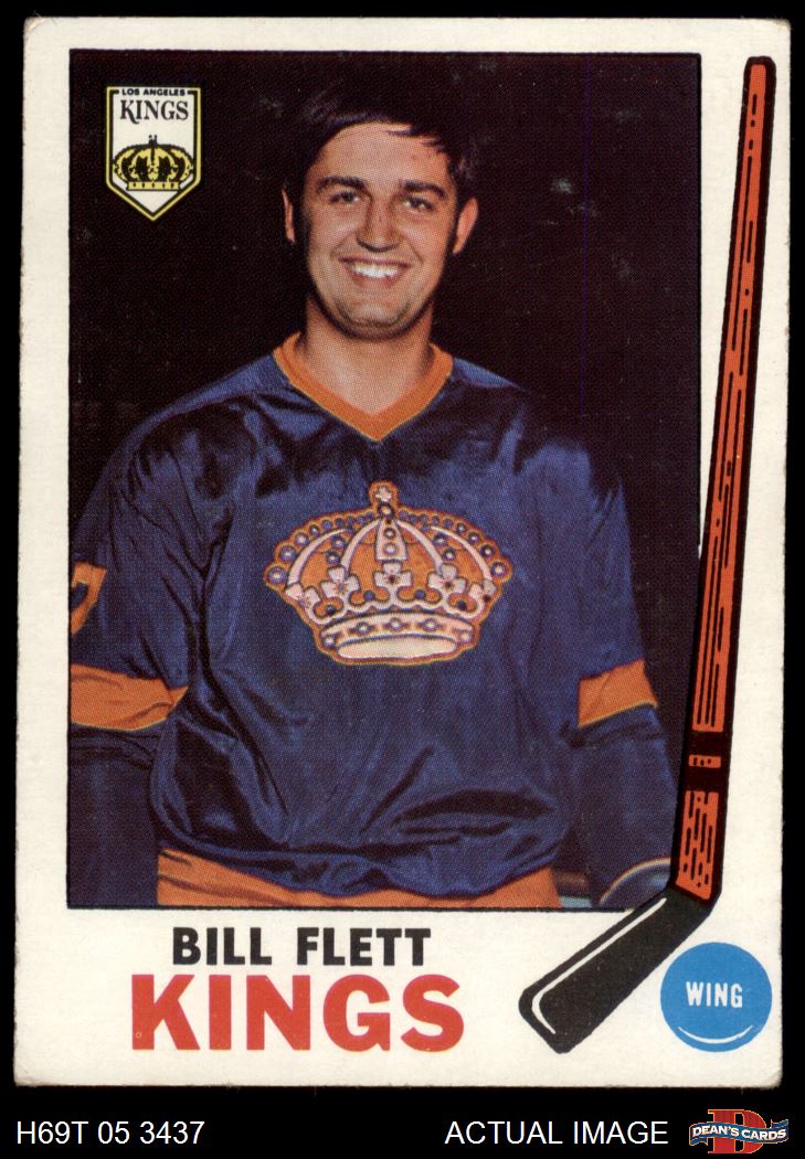 1969 Topps #102 Bill Flett Kings-Hockey 4 - VG/EX