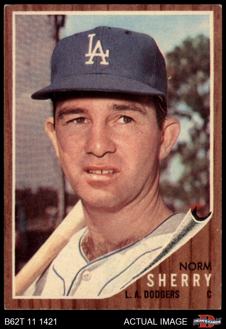 1962 Topps 238 Norm Sherry 1962-topps-238-norm-sherry