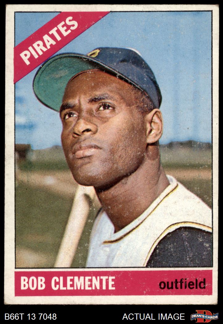 1966 topps 300 roberto clemente