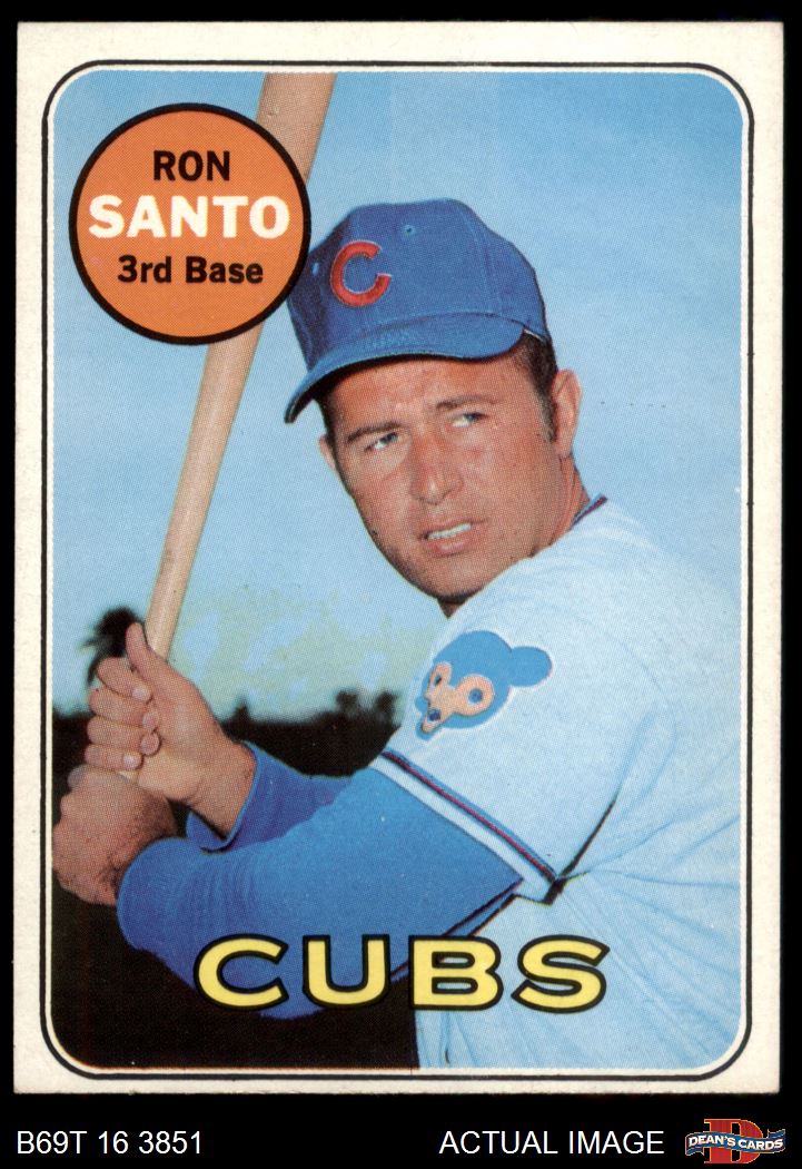 1969 Topps #570 Ron Santo