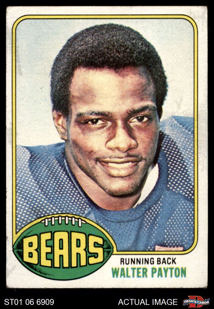 1976 Topps #148 Walter Payton Bears RC HOF Jackson St 2 - GOOD - Picture 3 of 6