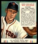 #20 Wes Westrum With Tab 