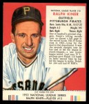 #15 Ralph Kiner With Tab 