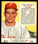 #17 Del Ennis With Tab 
