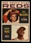 #356 Reds Rookies Bill McCool / Chico Ruiz 