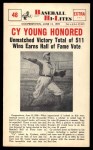 #48 Honored Cy Young 