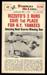 #45 Two Runs Saves 1st Place Phil Rizzuto 