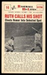 #16 Call His Shot Babe Ruth 