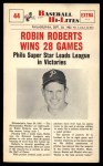 #44 Wins 28 Games Robin Roberts 