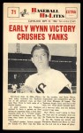 #71 Victory Crushes Yanks Early Wynn 