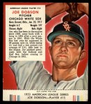 #15 Joe Dobson With Tab 