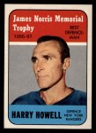 #119 Norris Trophy  Harry Howell 