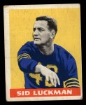 #1 Sid Luckman 