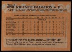 1988 Topps #322 Vicente Palacios<br />B88T-A 322<br /><a class='button AddToCart' data-ajax='true' data-ajax-mode='replace' data-ajax-update='#cart-info' href='/AddToCart?itemId=2096972&quantity=1&type=0'>Add To Cart</a>