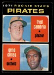 #27 Pirates Rookies Gene Clines / Fred Cambria 