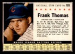 #193 Frank Thomas  Hand Cut 