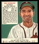 #6 Sid Gordon With Tab 