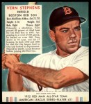 #21 Vern Stephens With Tab 