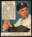 #25 Eddie Yost With Tab 