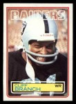 1983 Topps #297 Cliff Branch<br />F83T-B 297<br /><a class='button AddToCart' data-ajax='true' data-ajax-mode='replace' data-ajax-update='#cart-info' href='/AddToCart?itemId=2543869&quantity=1&type=0'>Add To Cart</a>
