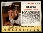 #142 Bill Virdon 