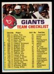 1973 Topps Checklist  Giants<br />F73C 00 0561<br /><a class='button AddToCart' data-ajax='true' data-ajax-mode='replace' data-ajax-update='#cart-info' href='/AddToCart?itemId=2782015&quantity=1&type=0'>Add To Cart</a>