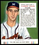 #11 Warren Spahn With Tab  