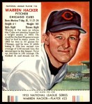 #23 Warren Hacker With Tab 