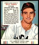 #16 Billy Pierce With Tab 