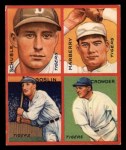 Goose Goslin / General Crowder / Heinie Schuble / Fred Marberry 