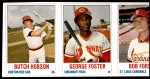 Butch Hobson / George Foster / Bob Forsch 